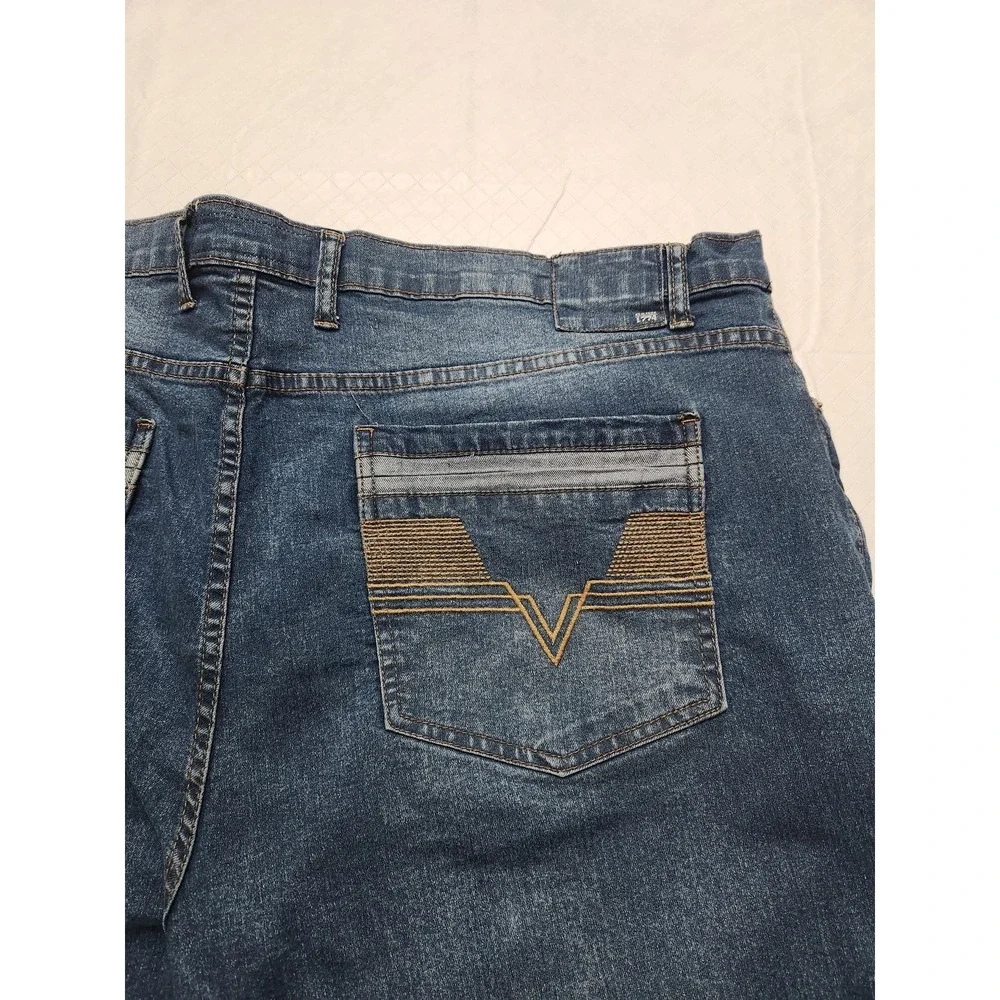 Colours by Alexander Julian Jeans‎ Mens 44x33 Blue Stretch Denim Straight Leg